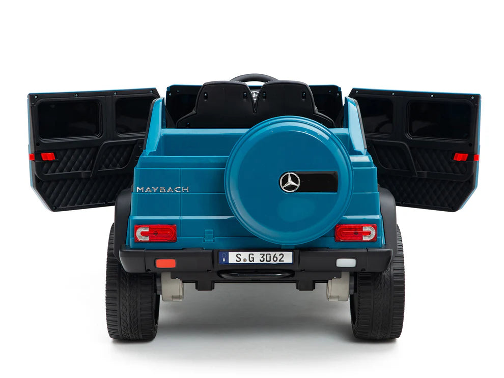 Camioneta Eléctrica Infantil Mercedes-Maybach G650 Landaulet 12V con Control Remoto Azul