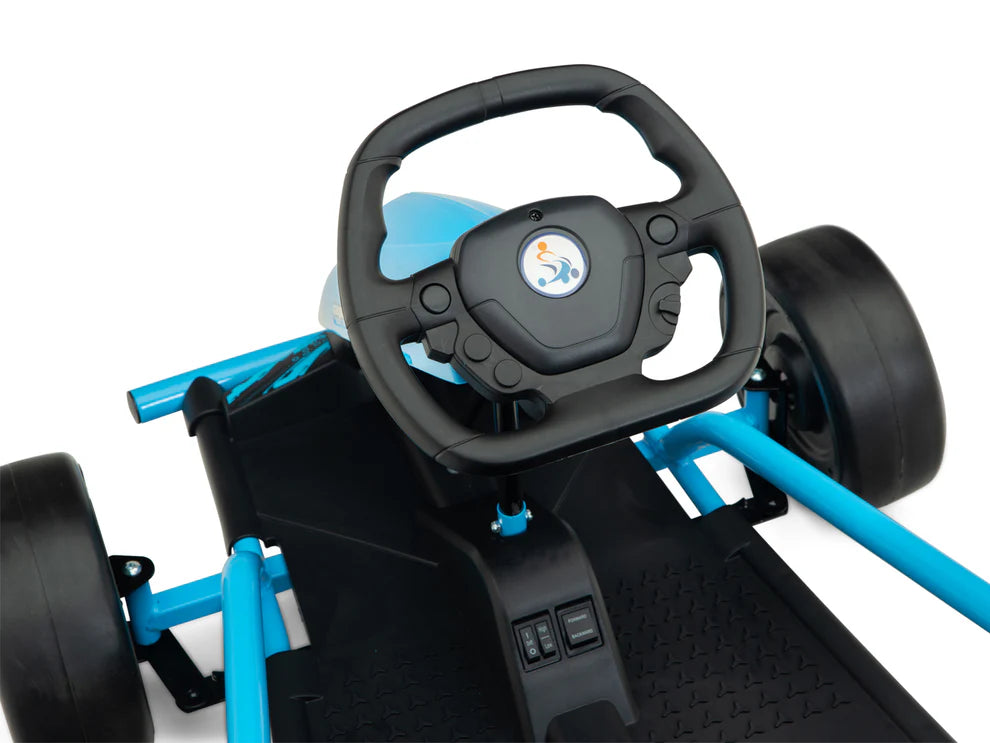 Go-Kart Eléctrico Infantil RIDINGTON 24V con Función DRIFT – Color Azul