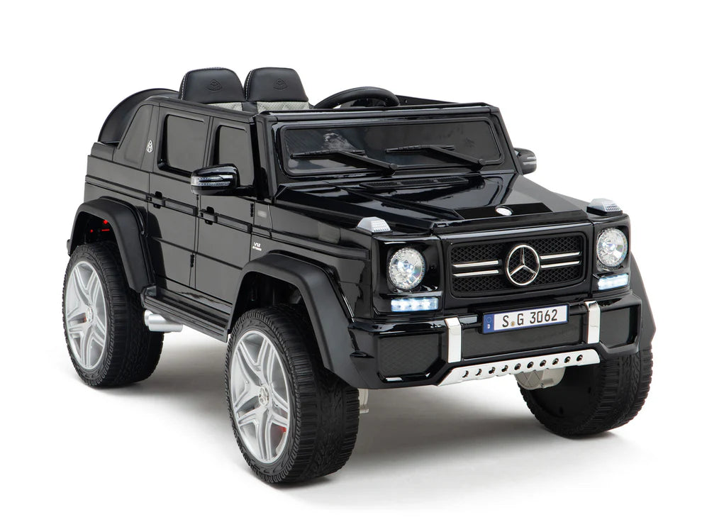 Camioneta Eléctrica Infantil Mercedes-Maybach G650 Landaulet 12V con Control Remoto Negro