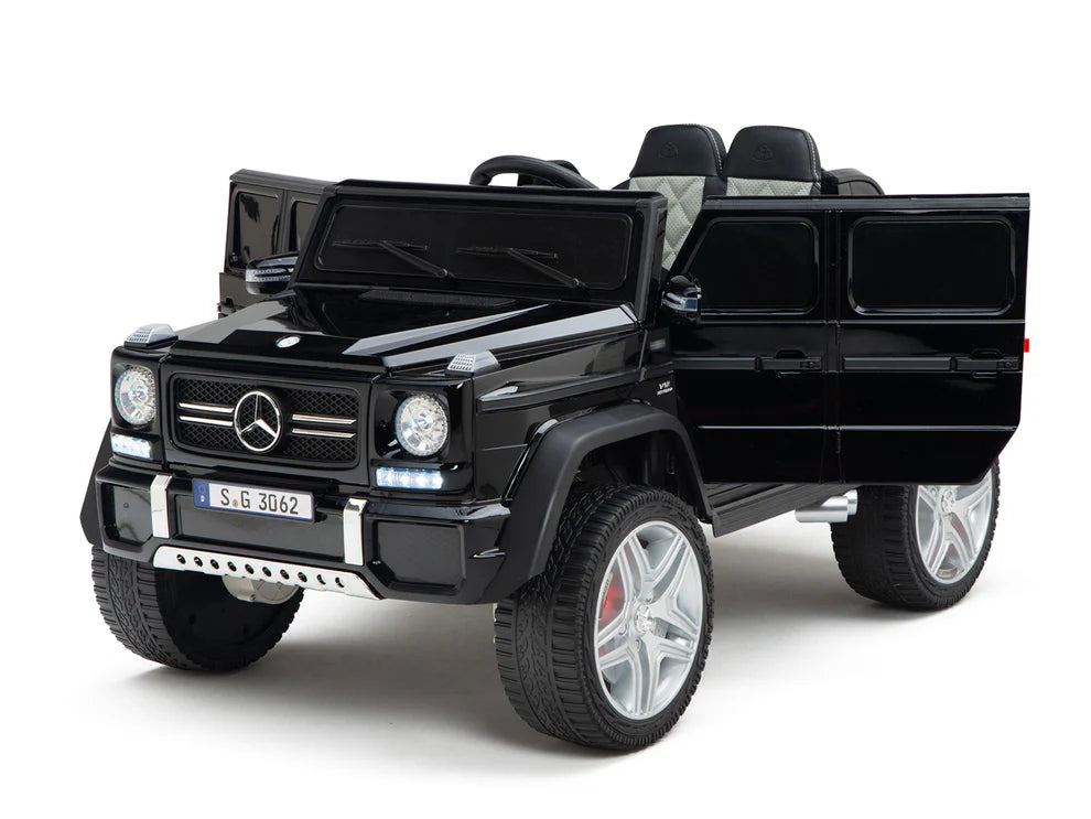Camioneta Eléctrica Infantil Mercedes-Maybach G650 Landaulet 12V con Control Remoto Negro