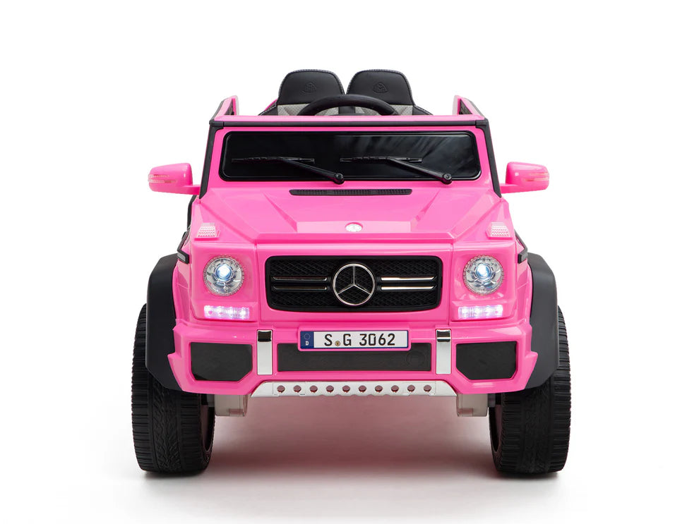 Camioneta Eléctrica Infantil Mercedes-Maybach G650 Landaulet 12V con Control Remoto Rosa