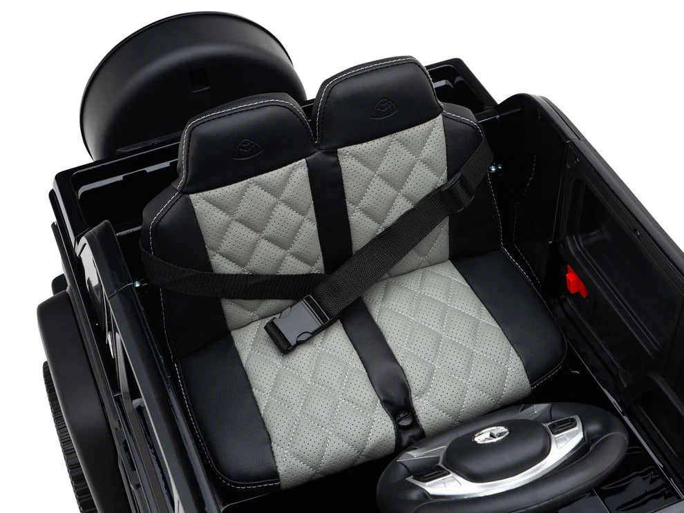Camioneta Eléctrica Infantil Mercedes-Maybach G650 Landaulet 12V con Control Remoto Negro