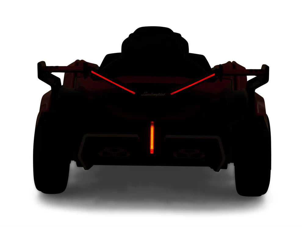 Carro Eléctrico Infantil Lamborghini V12 Vision GT 12V con Control Remoto Naranja – Edición Estándar y Premium