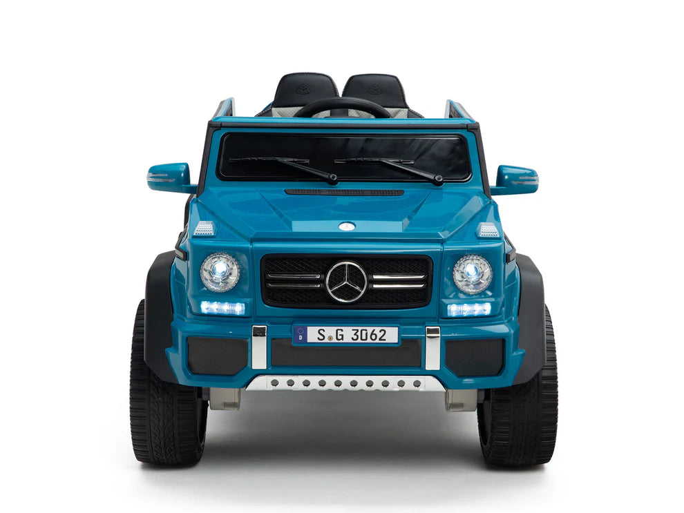 Camioneta Eléctrica Infantil Mercedes-Maybach G650 Landaulet 12V con Control Remoto Azul