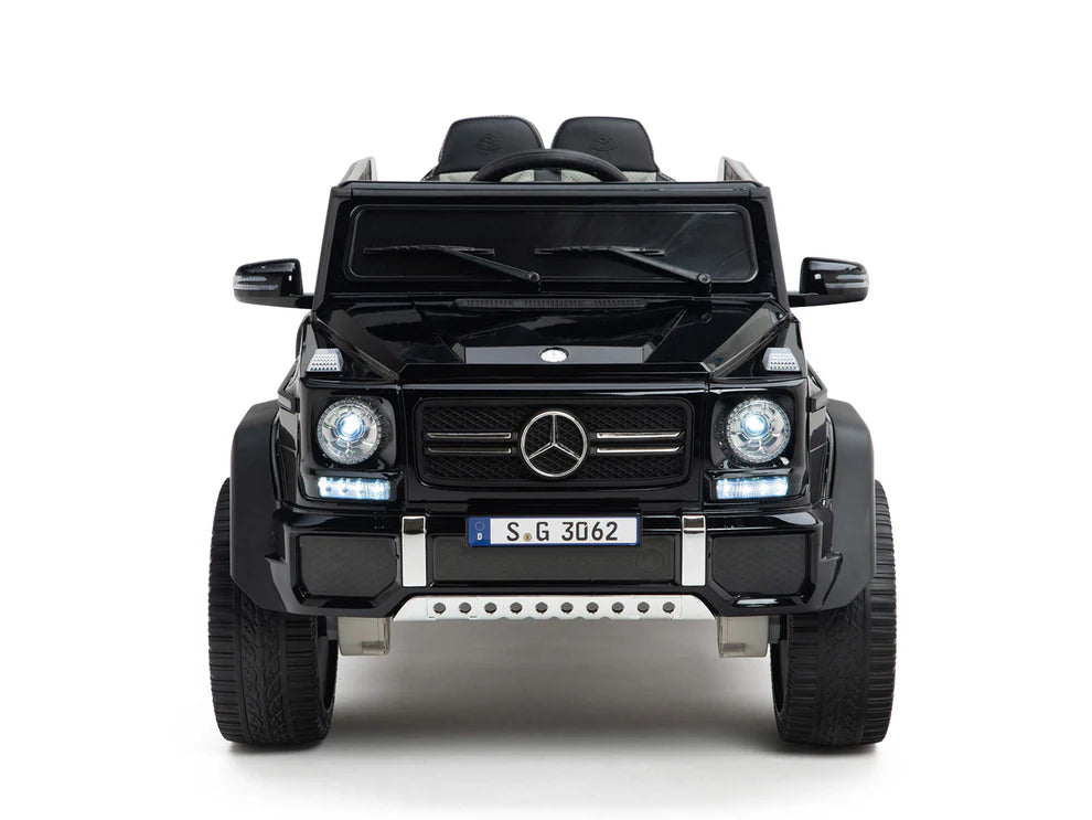 Camioneta Eléctrica Infantil Mercedes-Maybach G650 Landaulet 12V con Control Remoto Negro