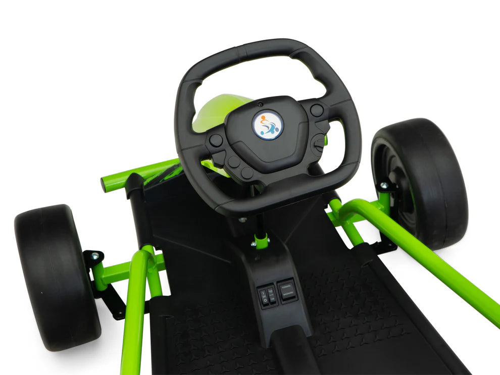 Go-Kart Eléctrico Infantil RIDINGTON 24V con Función DRIFT – Color Green