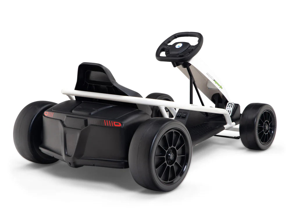 Go-Kart Eléctrico Infantil RIDINGTON 24V con Función DRIFT – Color Blanco