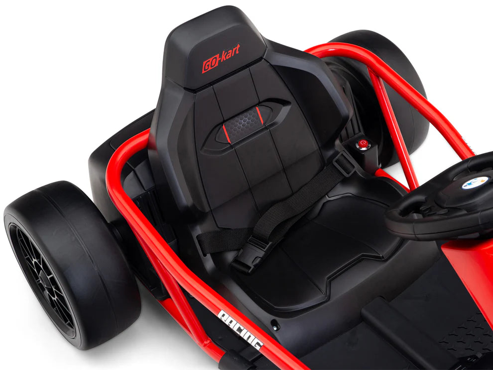 Go-Kart Eléctrico Infantil RIDINGTON 24V con Función DRIFT – Color Rojo